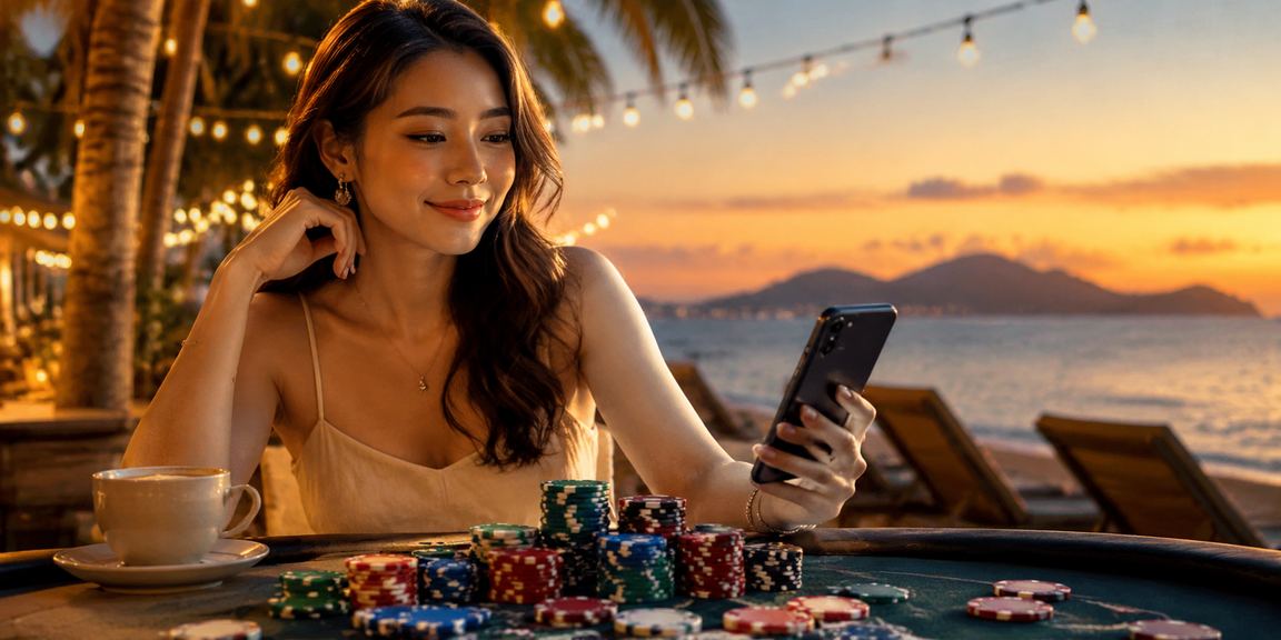 Pengguna di Kota Kinabalu membuat deposit untuk bermain slot jackpot dengan selamat