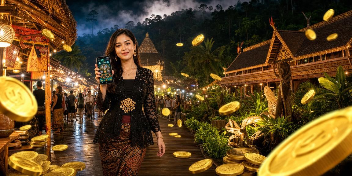 Remaja bermain permainan Teen Patti tradisional di Sarawak